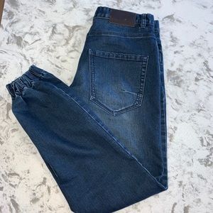 Men’s denim joggers
